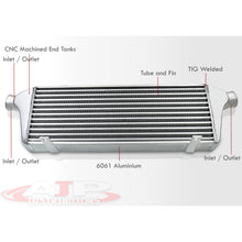 Load image into Gallery viewer, Impreza WRX / STI 2008-2011 Tube &amp; Fin Bolt-On Top Mount Aluminum Intercooler
