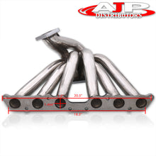 Load image into Gallery viewer, Lexus IS300 2001-2005 / GS300 1993-2005 / SC300 1992-2000 / Toyota Supra 1993-1998 2JZGE T4 Stainless Steel Turbo Manifold
