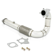 Load image into Gallery viewer, Acura Integra 1990-2001 / Honda Civic 1988-2000 / CRX 1988-1991 / Del Sol 1993-1997 3&quot; T3/T4 Turbo Downpipe (Driverside Exit)
