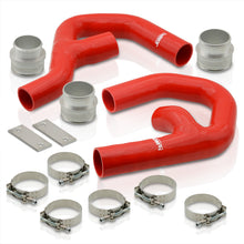 Load image into Gallery viewer, Volkswagen Golf GTI 2.0 FSi T MK5 MK6 2006-2010 Bolt-On Silicone Intercooler Piping Kit + Red Couplers (Use with IC-B20A)
