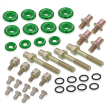 Load image into Gallery viewer, Acura Honda B-Series B16 B17 B18 Low Profile Engine Valve Cover Bolts Green
