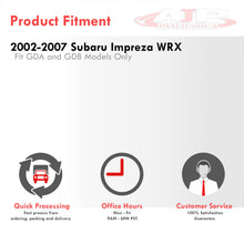 Load image into Gallery viewer, Subaru WRX STI GDA GDB 2002-2007 Bolt-On Aluminum Polished Piping Kit + Blue Couplers
