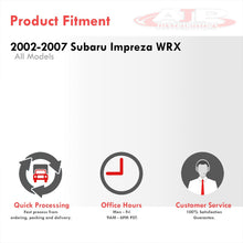 Load image into Gallery viewer, Subaru WRX 2002-2006 Bar &amp; Plate Bolt-On Top Mount Aluminum Intercooler
