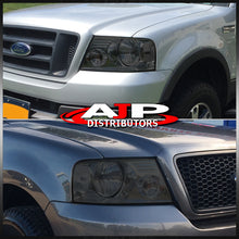 Load image into Gallery viewer, Ford F150 2004-2008 / Lincoln Mark LT 2006-2008 Factory Style Headlights Chrome Housing Smoke Len Clear Reflector
