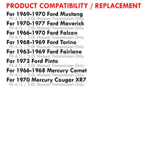 Load image into Gallery viewer, Ford Mustang 1969-1970 / Maverick 1970-1977 / Falcon 1966-1970 / Torino 1968-1969 / Fairlane 1963-1969 4.1L 5.0L Manual Transmission Aluminum Radiator
