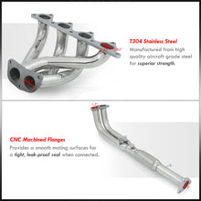 Load image into Gallery viewer, Honda Prelude 2.2L I4 H23 VTEC 1992-1996 Stainless Steel Exhaust Header
