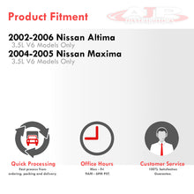 Load image into Gallery viewer, Nissan Altima 2002-2006 / Maxima 2004-2005 3.5L V6 Cold Air Intake Polished
