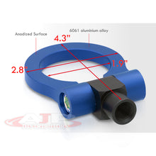 Load image into Gallery viewer, Universal Aluminum Tow Hook Ring Adapter Blue (M12x1.75 Thread)
