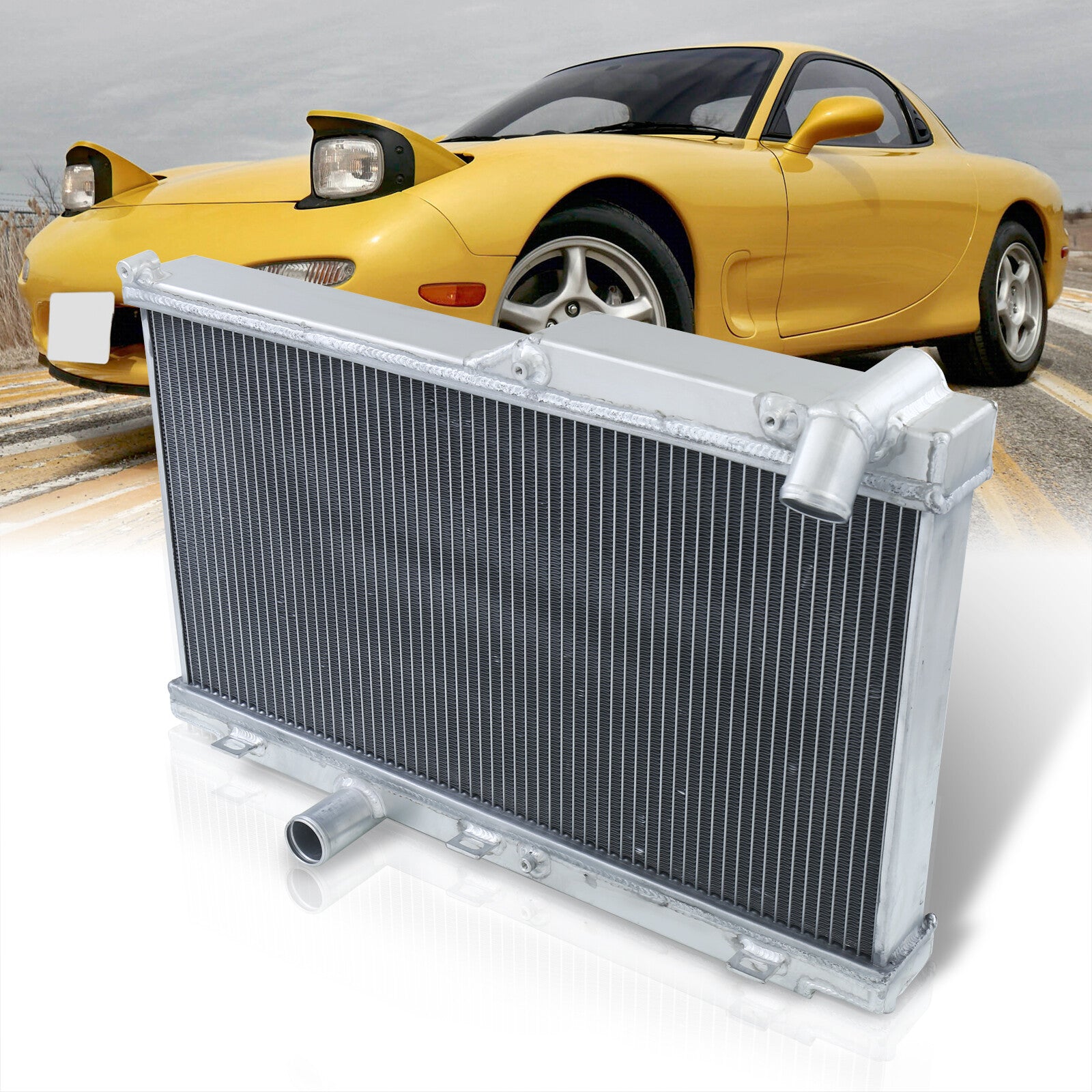 Mazda RX7 FD3S 1993-1997 Manual Transmission Aluminum Radiator – AJP ...