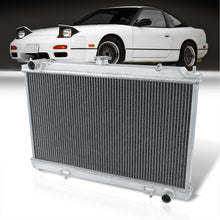 Load image into Gallery viewer, Nissan 240SX S13 1989-1994 SR20DET Manual Transmission Aluminum Radiator
