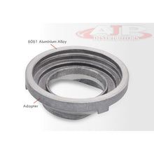 Load image into Gallery viewer, Universal SSQV Style Black Blow Off Valve BOV + Aluminum O-Ring Weldable Adapter Flange Kit
