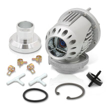Load image into Gallery viewer, Universal SSQV Style Chrome Blow Off Valve BOV + Aluminum O-Ring Weldable Adapter Flange Kit
