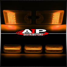 Load image into Gallery viewer, Hummer H2 2003-2009 / H2 SUT 2005-2009 10 Piece Front Amber LED &amp; Rear Red LED Cab Roof Lights Smoked Lens
