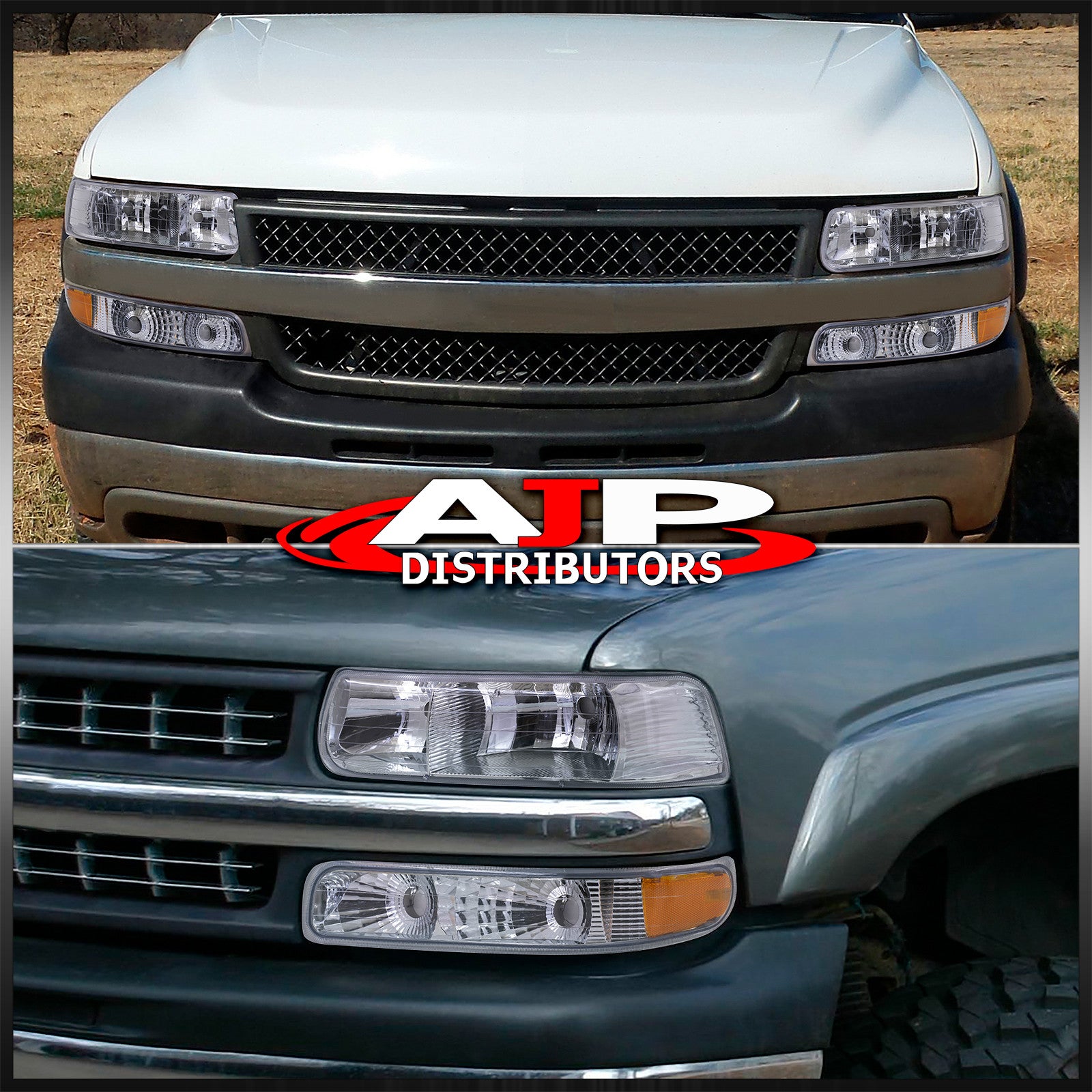 02 Tahoe Front Bumper Chevrolet Silverado 1999-2002 / Suburban 2000-2006 / Tahoe 2000-2006 F