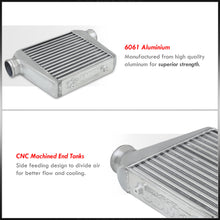 Load image into Gallery viewer, Universal Aluminum Intercooler (Tube &amp; Fin | Overall: 18.5&quot; x 11.5&quot; x 3.0&quot; | Core: 11.0&quot; x 11.5&quot; x 3.0&quot; | Inlet/Outlet: 3.0&quot;)
