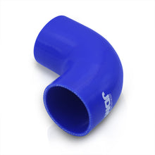 Load image into Gallery viewer, 2.75&quot; 90 Degree Silicone Coupler Blue
