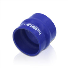 Load image into Gallery viewer, 3&quot; Straight Bellow Silicone Coupler Blue
