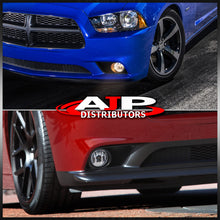 Load image into Gallery viewer, Dodge Charger (Not Compatible for SRT Models) 2011-2014 Front Fog Lights Clear Len (No Switch &amp; Wiring Harness)
