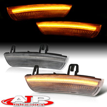 Load image into Gallery viewer, Volkswagen Golf MK5 2003-2012 / Jetta 2006-2011 / Passat 2003-2011 / Rabbit 2006-2009 Front Amber Sequential LED Side Mirror Signal Marker Lights Clear Len
