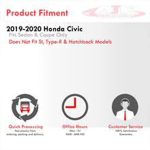 Load image into Gallery viewer, Honda Civic (Not Compatible for SI &amp; Type-R Models) 2019-2020 Front Fog Lights Yellow Len (Includes Switch &amp; Wiring Harness)
