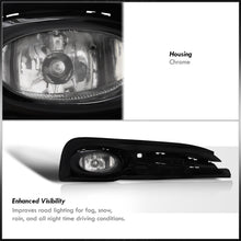 Load image into Gallery viewer, Honda Civic Sedan (Not Compatible for Coupe, Hybrid, &amp; SI Models) 2013-2015 Front Fog Lights Clear Len (Includes Switch &amp; Wiring Harness)

