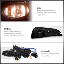 Load image into Gallery viewer, Honda Civic Sedan (Not Compatible for Coupe, Hybrid, &amp; SI Models) 2013-2015 Front Fog Lights Smoked Len (Includes Switch &amp; Wiring Harness)
