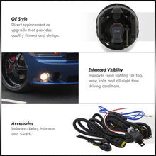 Load image into Gallery viewer, Dodge Charger 2006-2009 / Challenger 2008-2010 Front Fog Lights Clear Len (Includes Switch &amp; Wiring Harness)
