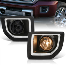 Load image into Gallery viewer, GMC Sierra 2500HD 3500HD 2015-2019 Front Fog Lights Smoked Len (Includes Switch &amp; Wiring Harness)

