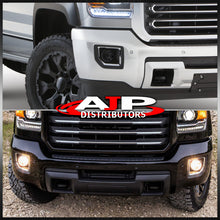 Load image into Gallery viewer, GMC Sierra 2500HD 3500HD 2015-2019 Front Fog Lights Smoked Len (Includes Switch &amp; Wiring Harness)
