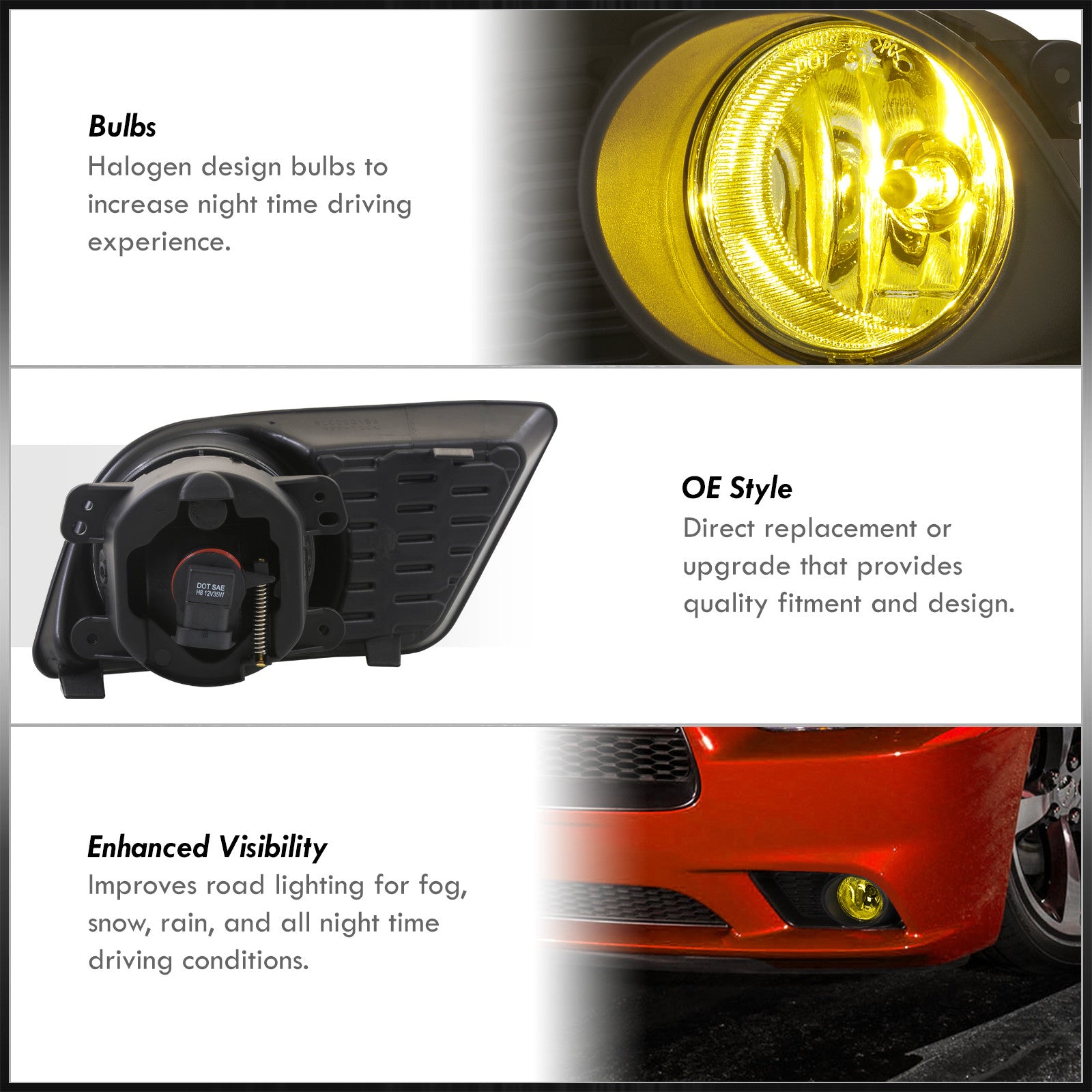 2014 dodge charger srt fog lights MR FOG Switch 45K New Flavors main image 1
