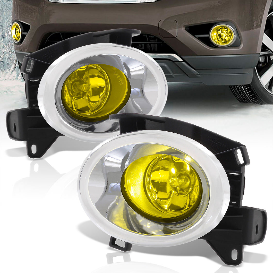 Nissan Pathfinder 2013-2016 Front Fog Lights Yellow Len (Includes Switch & Wiring Harness)