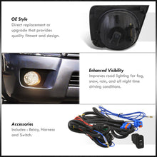 Load image into Gallery viewer, Toyota 4Runner 2006-2009 Front Fog Lights Clear Len (Includes Switch &amp; Wiring Harness)

