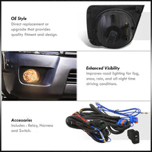 Load image into Gallery viewer, Toyota 4Runner 2006-2009 Front Fog Lights Smoked Len (Includes Switch &amp; Wiring Harness)
