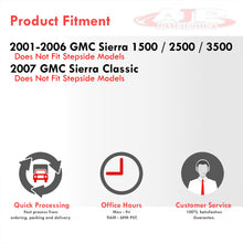 Load image into Gallery viewer, Chevrolet Silverado 1999-2006 / GMC Sierra 1999-2006 Tailgate Molding Cap Textured Black
