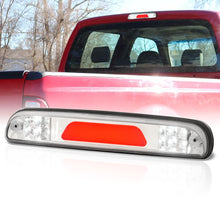 Load image into Gallery viewer, Ford F250 F350 F450 (Super Duty Models Only) 1999-2016 / Ford Ranger 1993-2011 / Mazda B2300 B2500 B300 B400 1995-2003 LED Bar 3rd Brake Light Chrome Housing Clear Len (Version 2)
