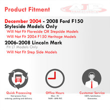 Load image into Gallery viewer, Ford F150 (Styleside Models Only) 2004-2008 / Lincoln Mark (LT Models Only) 2006-2008 Tailgate Molding Cap Textured Black
