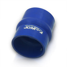 Load image into Gallery viewer, 3.25&quot; Straight Bellow Silicone Coupler Blue
