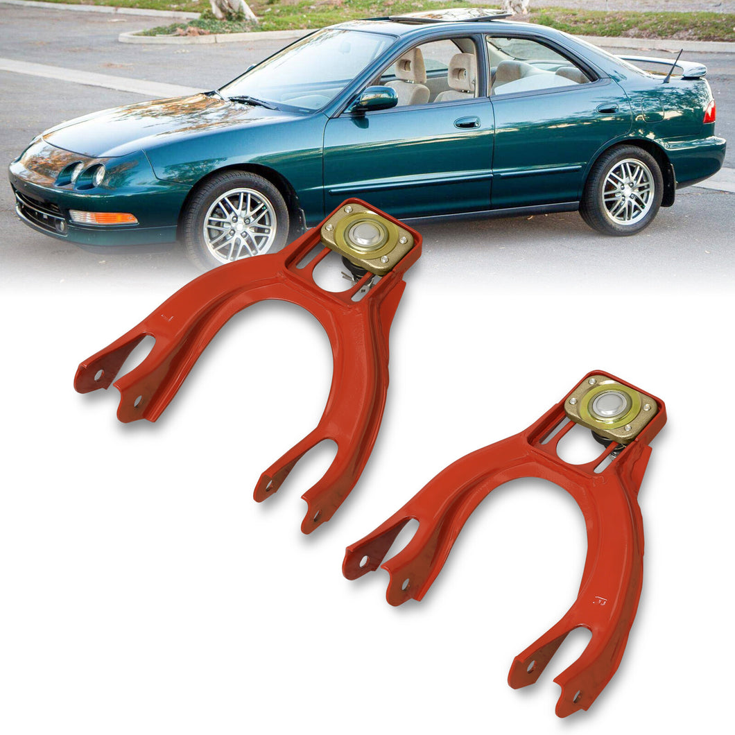 Acura Integra 1994-2001 / Honda Civic 1992-1995 / Del Sol 1993-1997 Front Upper Control Arms Camber Kit Red