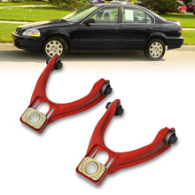Load image into Gallery viewer, Honda Civic 1996-2000 Front Upper Control Arms Camber Kit Red
