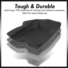 Load image into Gallery viewer, Toyota Tundra Double / CrewMax Cab 2014-2021 All Weather Guard 3D Floor Mat Liner
