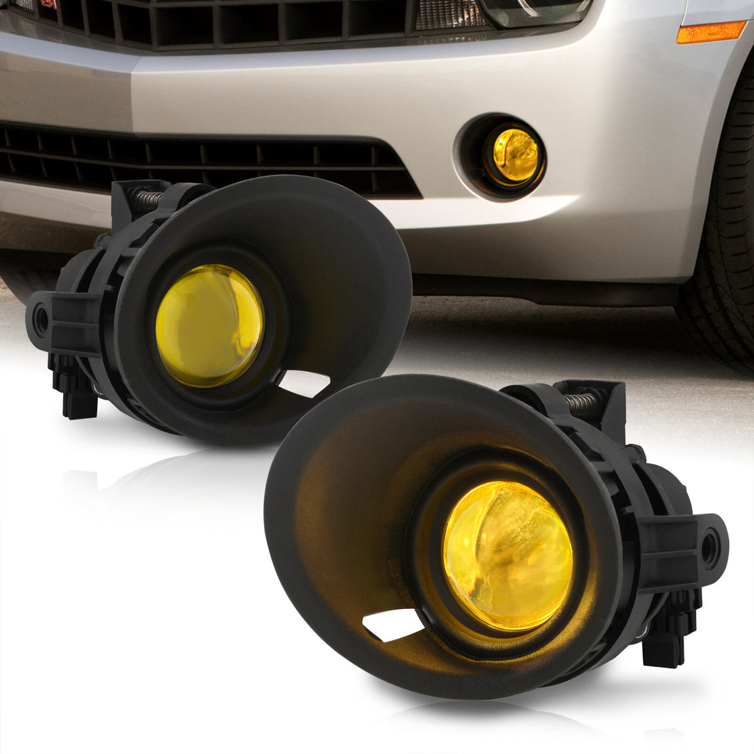 Chevrolet Camaro 3.6L V6 2014-2015 Front Fog Lights Yellow Len (Includes Switch & Wiring Harness)