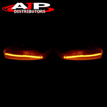 Load image into Gallery viewer, Lexus IS200 IS250 IS300 IS350 2014-2020 / CT200H 2014-2017 / LS460 LS600 2013-2017 Front Amber Sequential LED Side Mirror Signal Marker Lights Smoke Len

