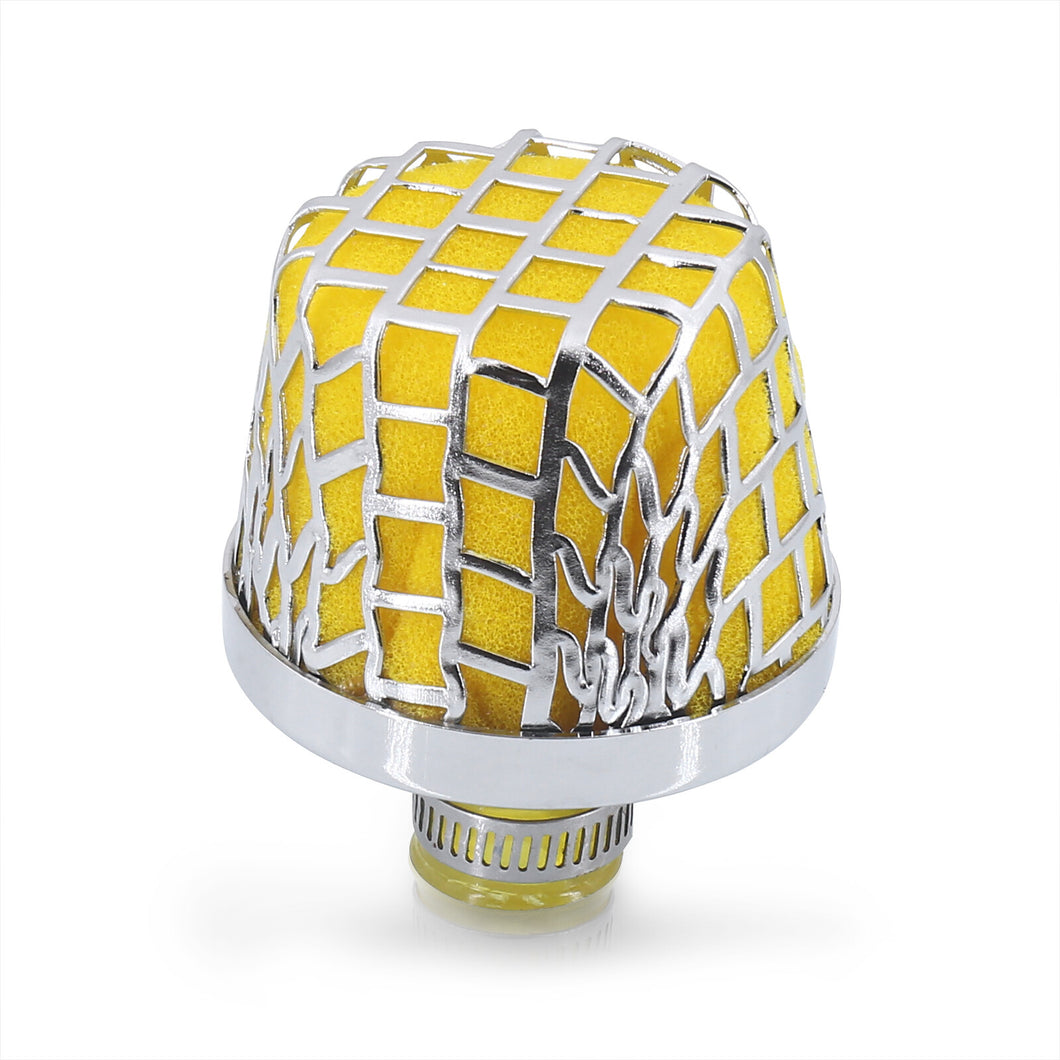 Universal Breather Filter (12MM Regular Style) Yellow
