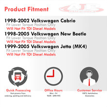 Load image into Gallery viewer, Volkswagen MK4 Jetta 1998-2005 / Golf 1997-2003 / Audi A3 1996-2003 / TT 1999-2006 Front Dog Bone Engine Motor Mount Black with Red Polyurethane Bushing
