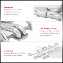 Load image into Gallery viewer, Jeep Wrangler YJ/TJ / Cherokee XJ / Grand Cherokee ZJ 4.0L 6-CYL 1991-1999 Stainless Steel Long Tube Exhaust Header + Y-Pipe
