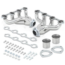 Load image into Gallery viewer, Ford LTD 289-302-351 Small Block Hugger SBC V8 Stainless Steel Shorty Exhaust Header
