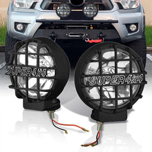 Load image into Gallery viewer, Universal 6&quot; Round 4x4 Off-Road Headlights Chrome Housing Clear Len
