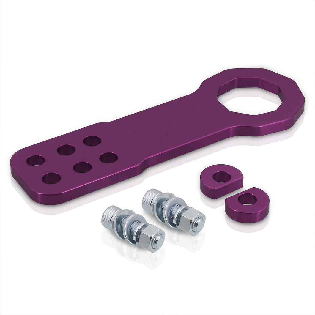 Universal 10mm Front Tow Hook Kit Purple (Pass-JDM Style)