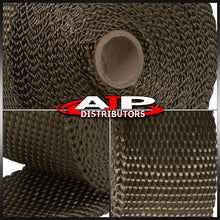 Load image into Gallery viewer, Universal for Car 2&quot; 30FT Header Exhaust Heat Shield Insulated Wrap Tape Cover (Titanium) - Turbo Manifold Pipe Downpipe Motorcycles Trucks JDM
