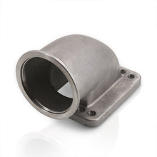 Load image into Gallery viewer, Universal 2.5&quot; T3 T4 Turbo V-Band 90 Degree Elbow Adapter Flange Cast
